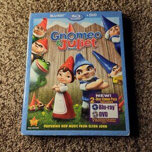 Gnomeo and Juliet Blu-ray disc and DVD